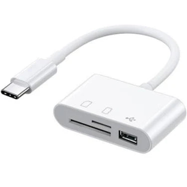 Mobile Sync 3-in-1 Card Reader - Multi-Function Memory Card Reader Tristar Online