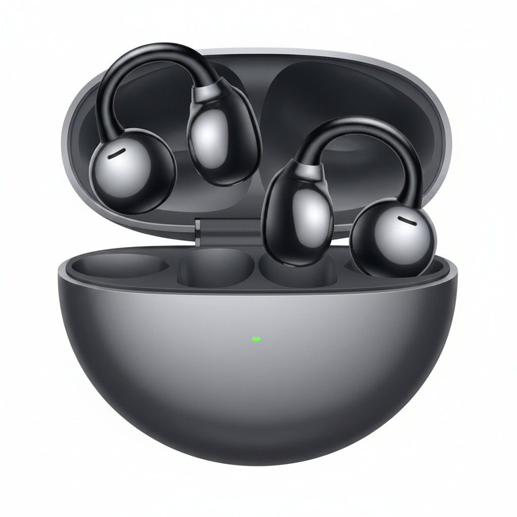 Huawei FreeClip Wireless Earbuds (T0017) - Black - Chinese Version Huawei