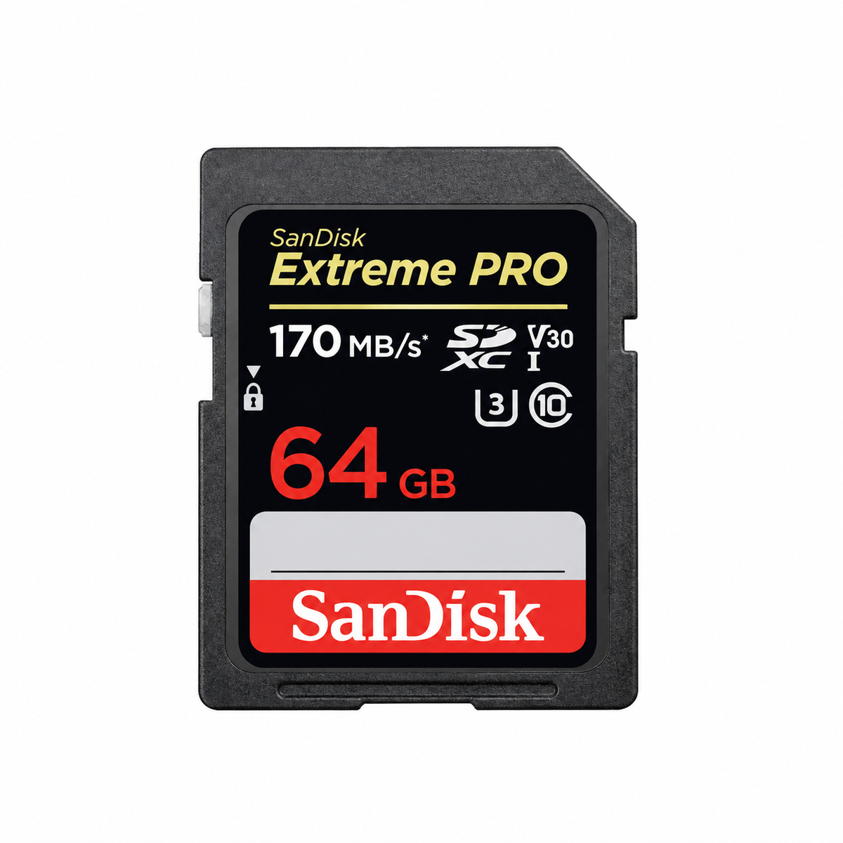 SanDisk Extreme Pro 64GB SDXC UHS-I Memory Card