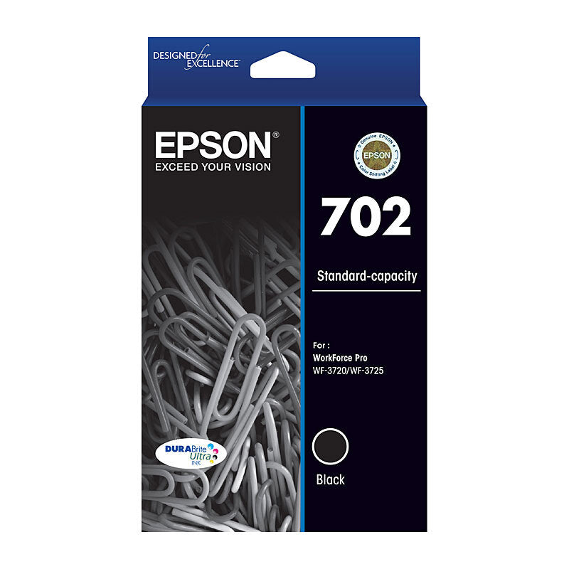 Epson 702 Black Ink Cartridge Epson