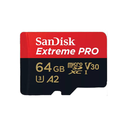 Sandisk 64GB Extreme PRO microSDXC Card + SD Adapter + RescuePRO Deluxe, UHS-I Sandisk