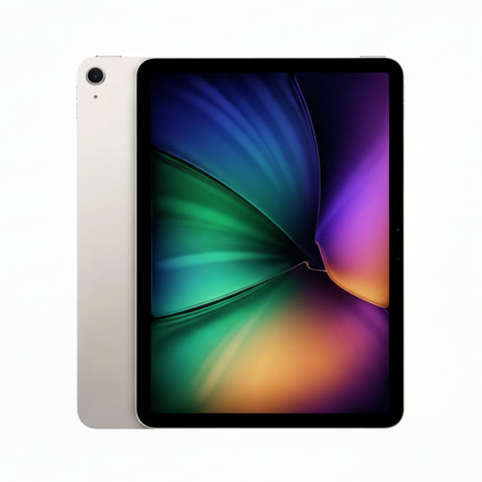 Apple iPad Air 11-inch (M2) 128GB – Starlight – Cellular With 100% battery - Pristine - Refurbished