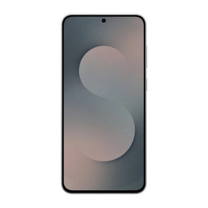 Samsung S25 FE smartphone angled to display premium black design