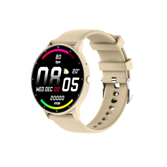 Feature-Rich Smartwatch: 1.28 HD Display  Bluetooth Calling Extensive Sports Tracking (yellow)" Tristar Online
