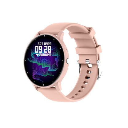Feature-Rich Smartwatch: 1.28 HD Display  Bluetooth Calling Extensive Sports Tracking (pink)" Tristar Online