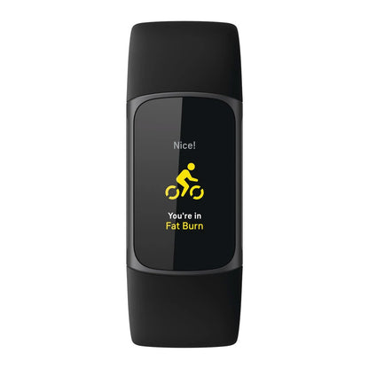 Fitbit Charge 5 Fitness Watch - Black ( Refurbished Grade - A ) Fitbit