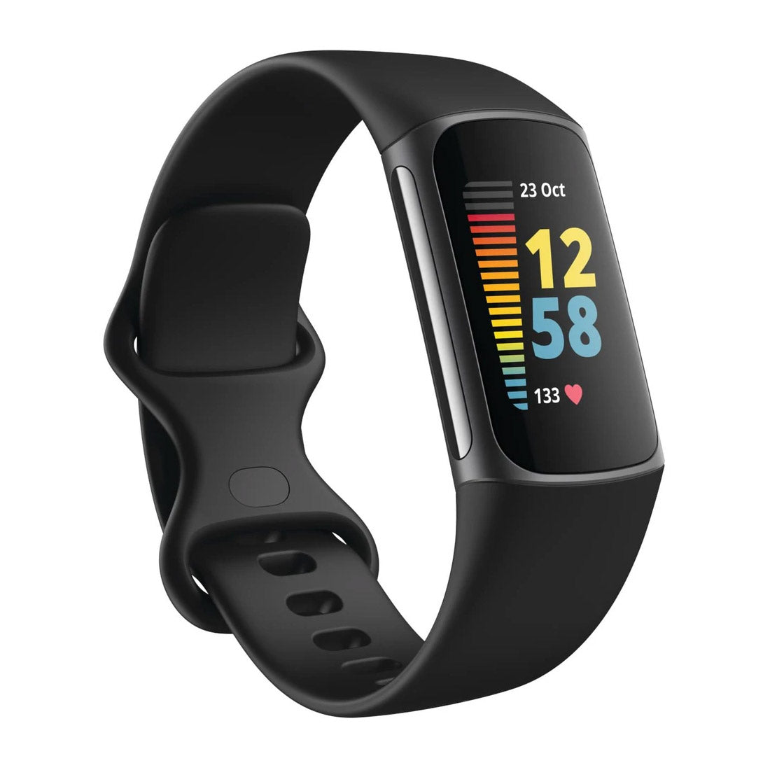 Fitbit Charge 5 Fitness Watch - Black ( Refurbished Grade - A ) Fitbit