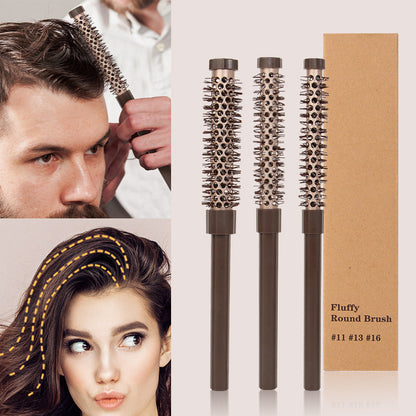 Fluffy Round Hair Brush Set #11 #13 #16 - Volumizing Ceramic Styling Tools for Salon-Perfect Blowouts Tristar Online