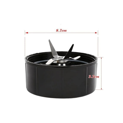 500ml Tall Cup Replacement + Extractor Cross Blade Compatible with Magic Bullet