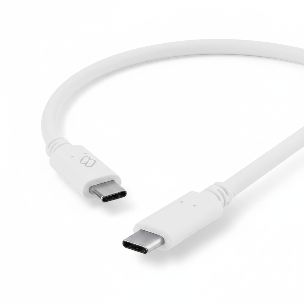 Sprout USB-C Cable 1.2m – White - Fast Charging & Data Sync Cable (Copy) Sprout