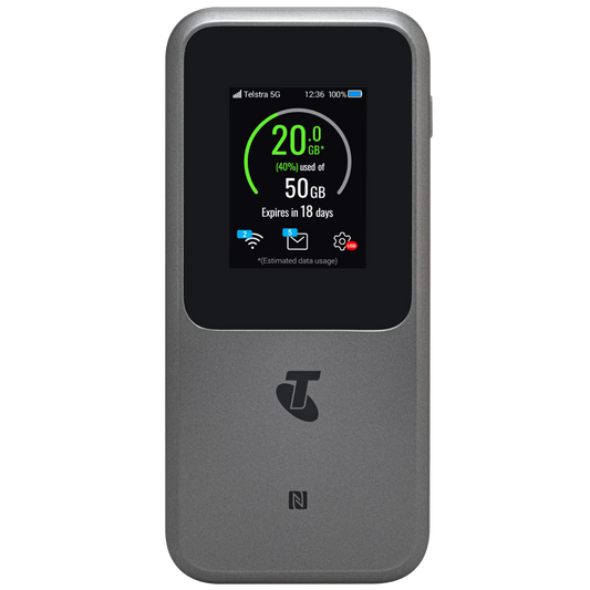Telstra 5G Hotspot Grey 2024 (AU Version) - Excellent - Refurbished Telstra