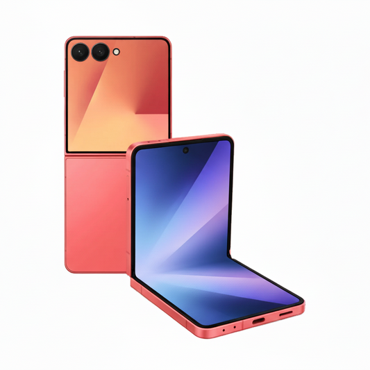 Samsung Galaxy Z Flip7 (256GB/512GB)  Blue Shadow / Coral Red / Jet Black  Foldable AMOLED 5G Smartphone SAMSUNG