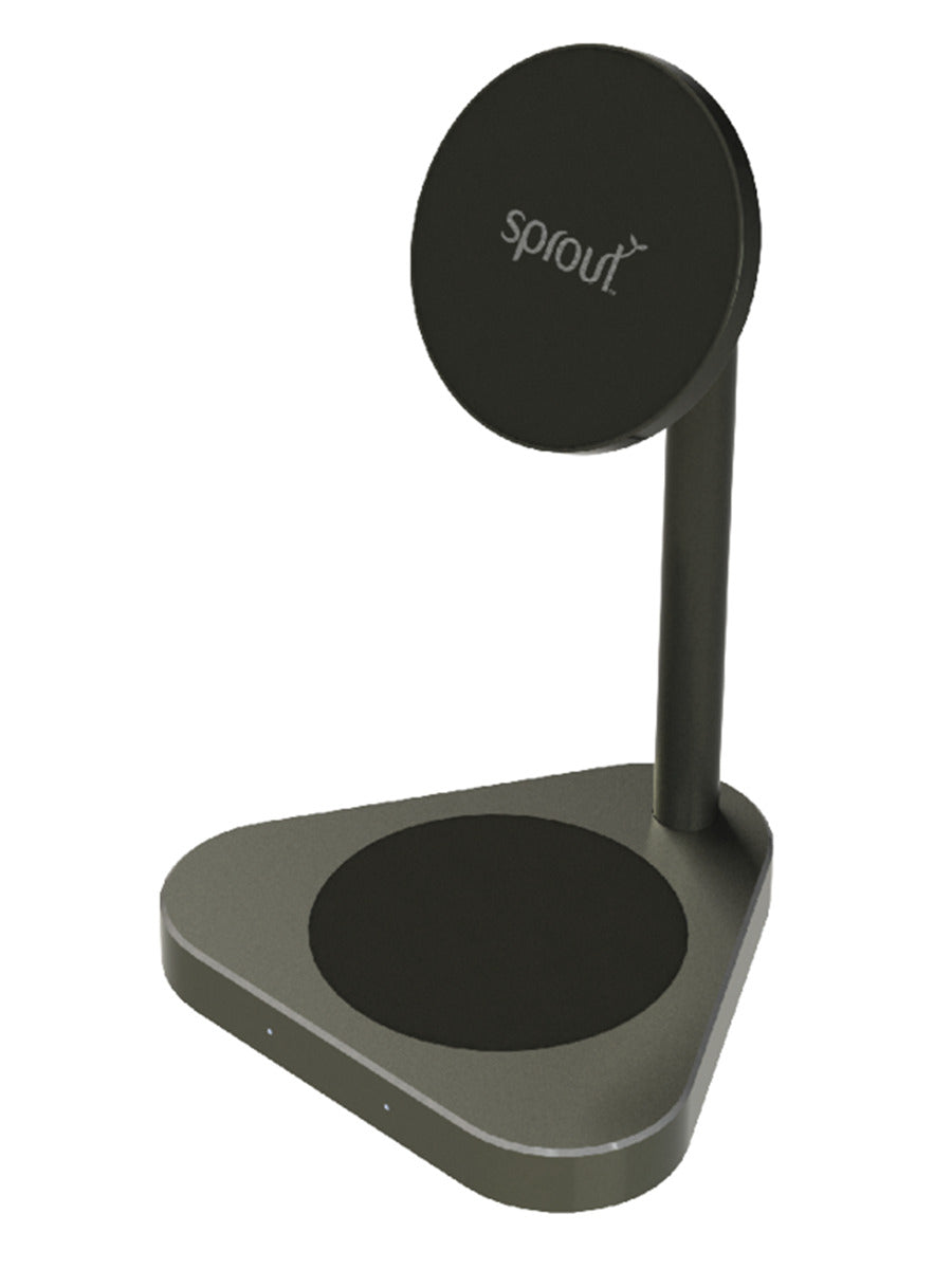 Sprout 2-in-1 Mag Wireless Charging Stand – Fast Charger - Open Never Used - (AU Version) Sprout