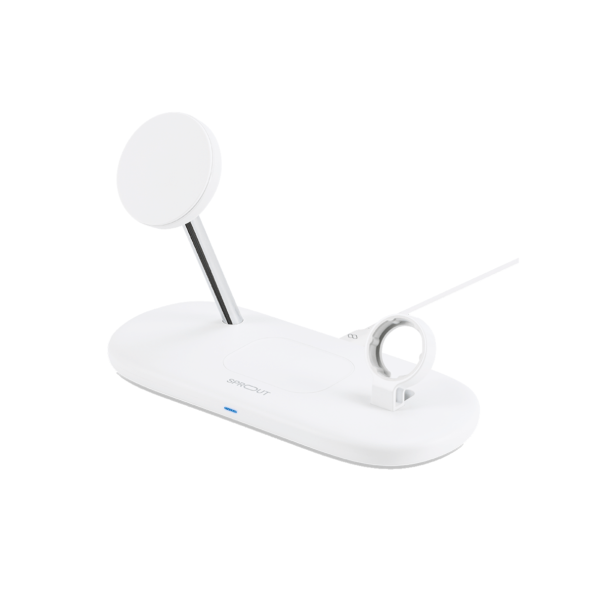Sprout Qi2 Magnetic 3-in-1 Wireless Charger White ( AU Version ) Sprout