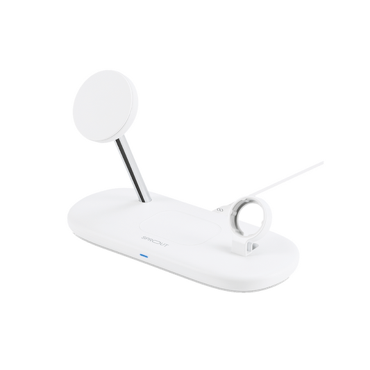 Sprout Qi2 Magnetic 3-in-1 Wireless Charger White ( AU Version ) Sprout