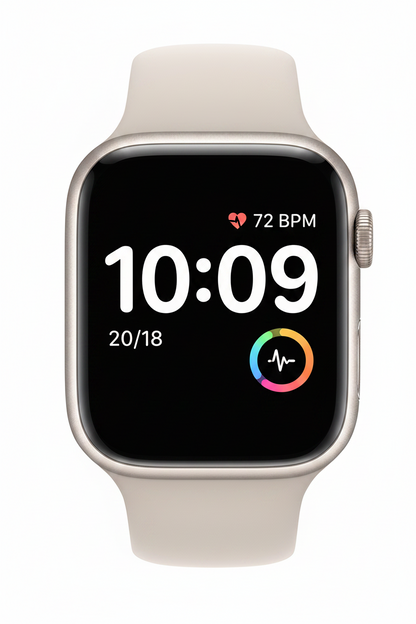 Apple Watch Series 8 45mm Starlight Aluminium Case Starlight Sport Band GPS + Cellular Smartwatch (Copy) Apple