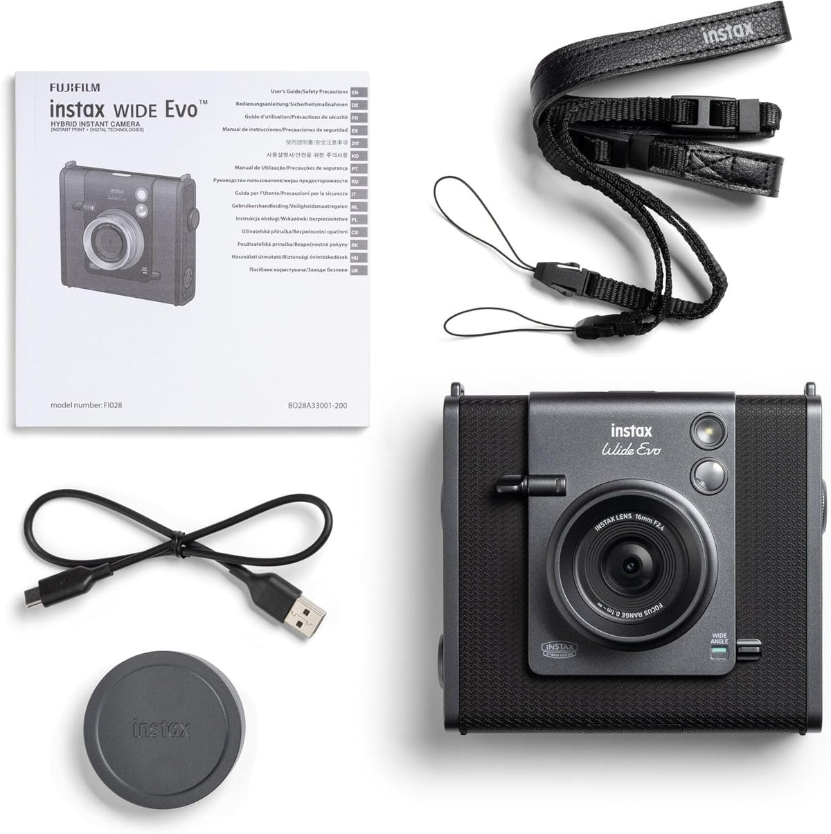 Fujifilm Instax Wide Evo Instant Film Camera Fujifilm