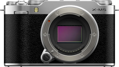 Fujifilm X-M5 Mirrorless Camera (Silver) Fujifilm
