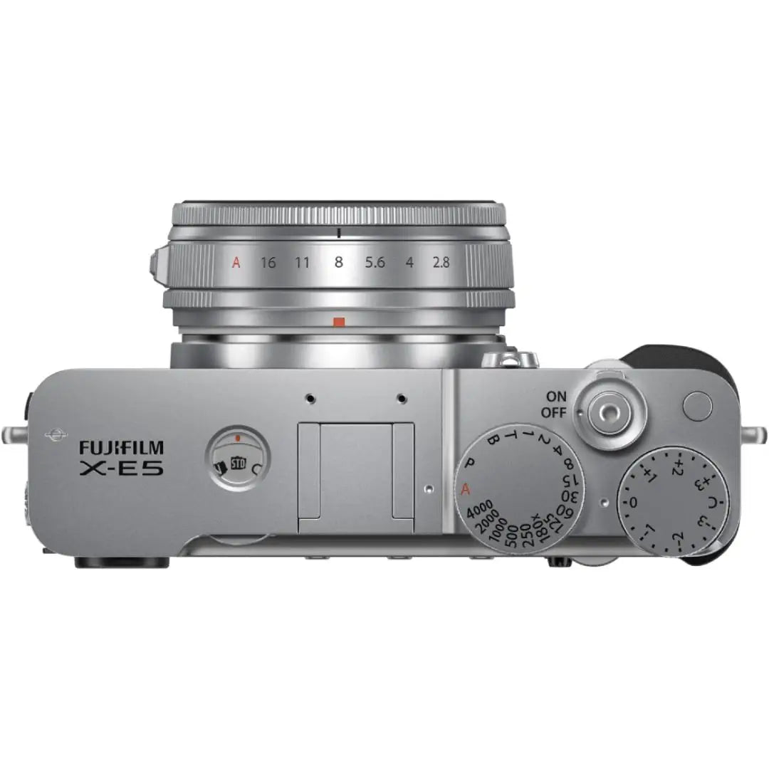 Fujifilm X-E5 Mirrorless Camera Kit with XF 23mm f/2.8 R WR Lens – Silver Fujifilm