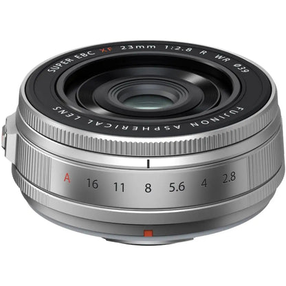 Fujifilm X-E5 Mirrorless Camera Kit with XF 23mm f/2.8 R WR Lens – Silver Fujifilm