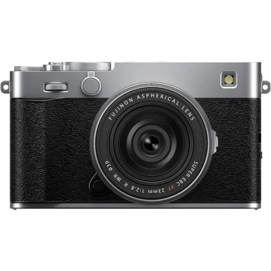Fujifilm X-E5 Mirrorless Camera Kit with XF 23mm f/2.8 R WR Lens – Silver Fujifilm