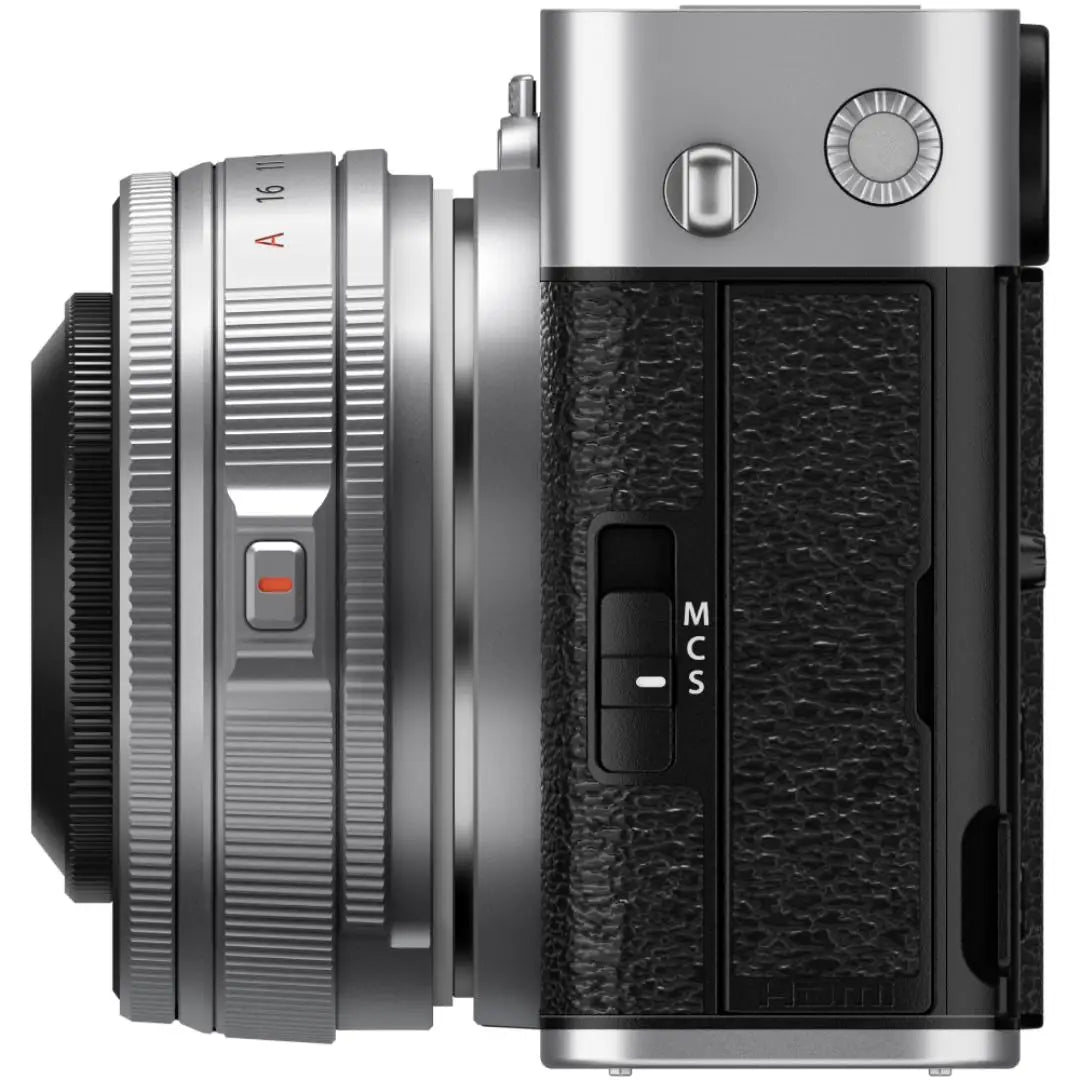 Fujifilm X-E5 Mirrorless Camera Kit with XF 23mm f/2.8 R WR Lens – Silver Fujifilm
