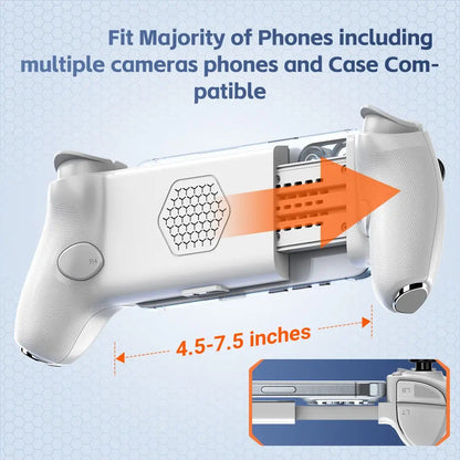 Gamwing AoBing Max Mobile Phone Game Controller Gamepad Joystick Type-C Wired & BT Compatible with Android, iOS, PC, Switch - Pristine - Refurbished Tristar