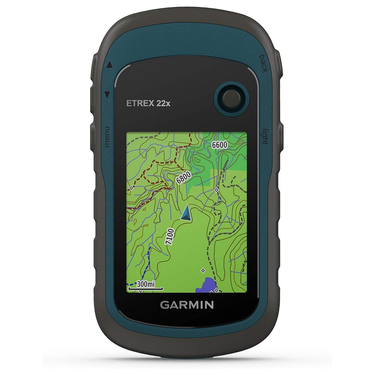 Garmin eTrex 22x Rugged Handheld GPS Navigator Black/Blue (AU Version) - Pristine – Refurbished Garmin