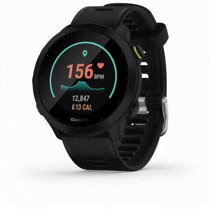 Garmin Forerunner 55 GPS Running Watch - Black - Pristine - Refurbished Garmin