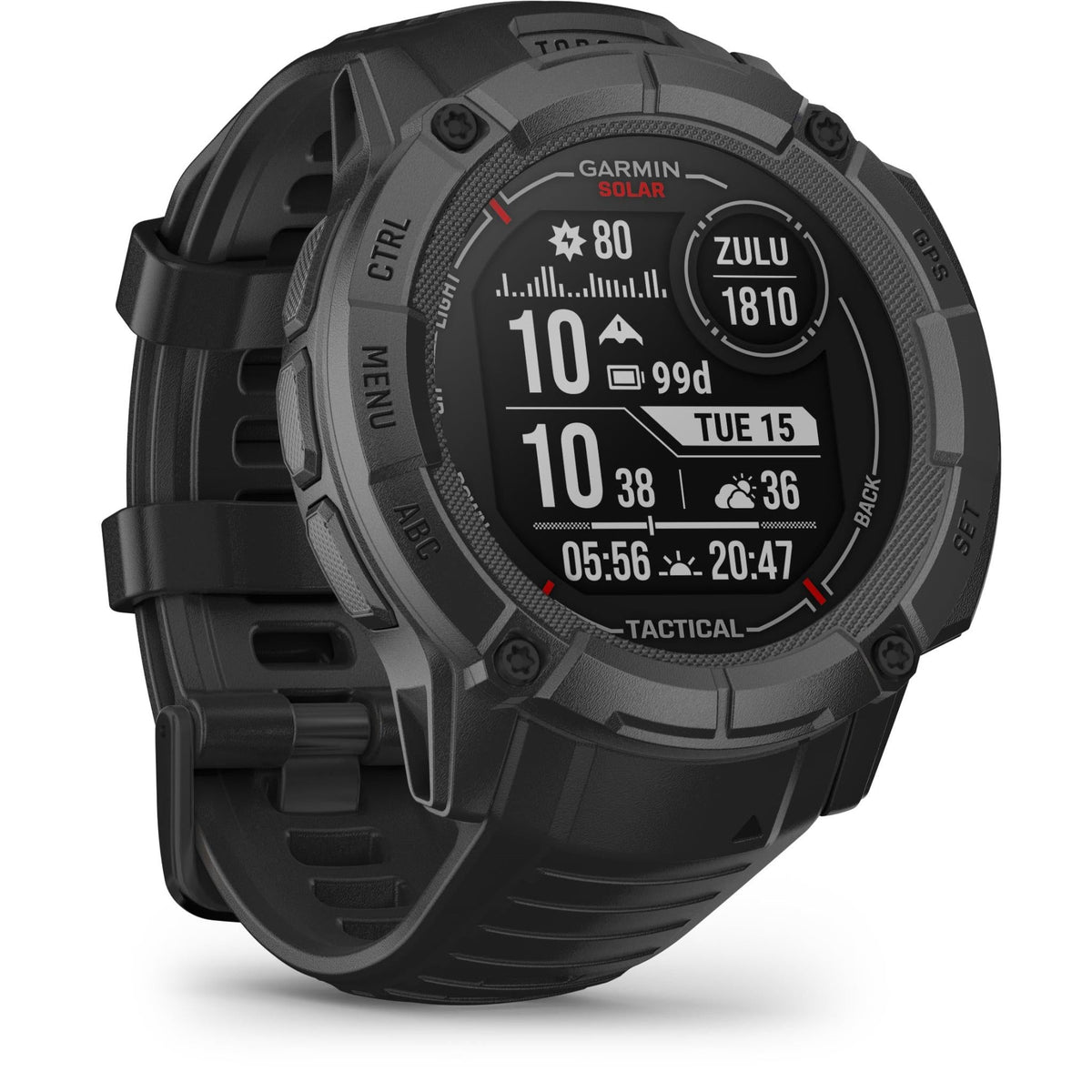 Garmin Instinct 2X Solar Sports Watch Tactical Edition - Black (AU Version) (Copy) Garmin