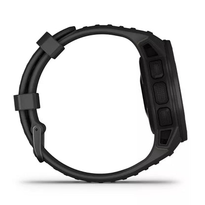 Garmin Instinct Solar GPS Multi Sport Watch - Black (Refurbished Grade-A ) Garmin