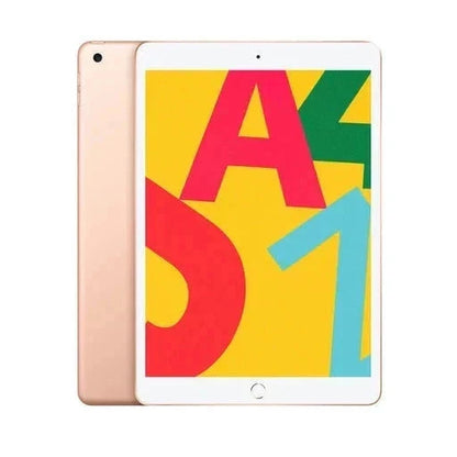 Apple iPad 7th Gen - WiFi / WiFi + Cellular, 32GB / 128GB, Silver, Space Gray & Gold - Acceptable - Refurbished Apple