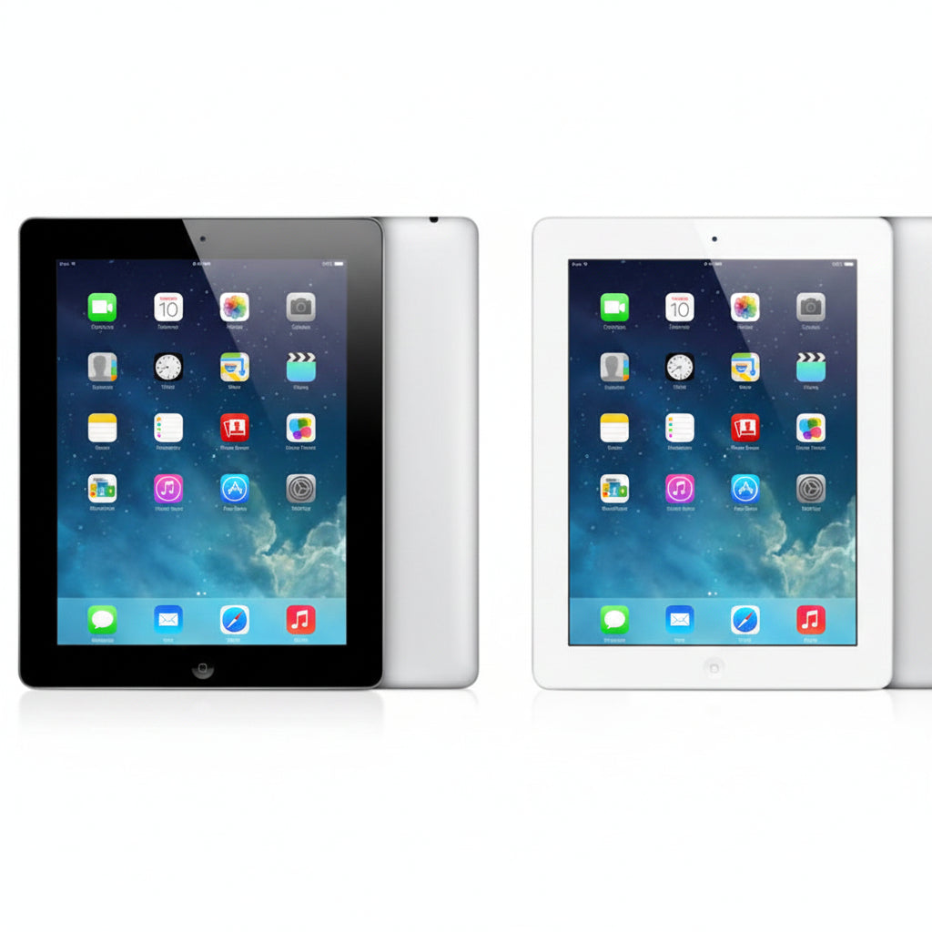 Apple iPad 2nd Gen 9.7 inch Wi-Fi+Cellular - 16GB, 32GB, 64GB - Black, White - Good - Refurbished Apple
