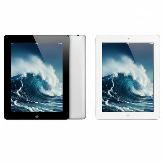 Apple iPad 2nd Gen 9.7 inch Wi-Fi+Cellular - 16GB, 32GB, 64GB - Black, White - Good - Refurbished Apple