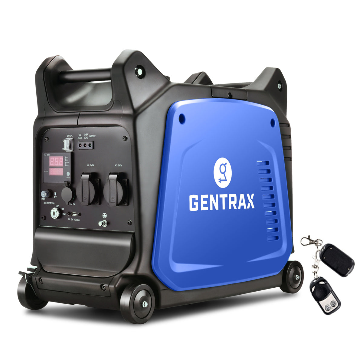 Gentrax 3500w Remote Start Pure Sine Wave Inverter Generator