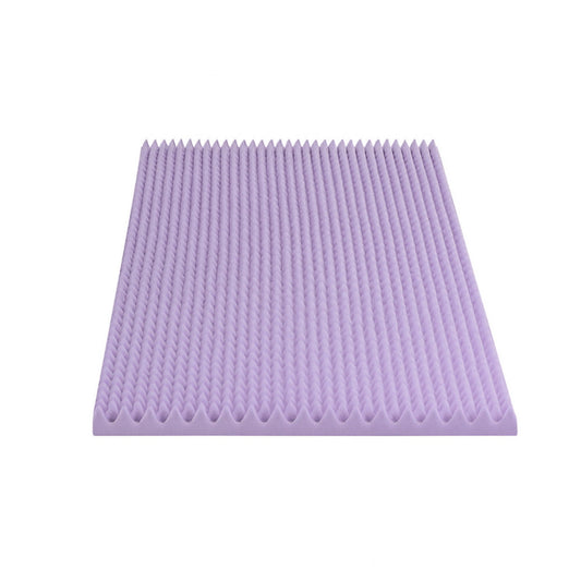 Giselle 5cm Memory Foam Mattress Topper Lavender Infused Egg Crate King Single Tristar Online