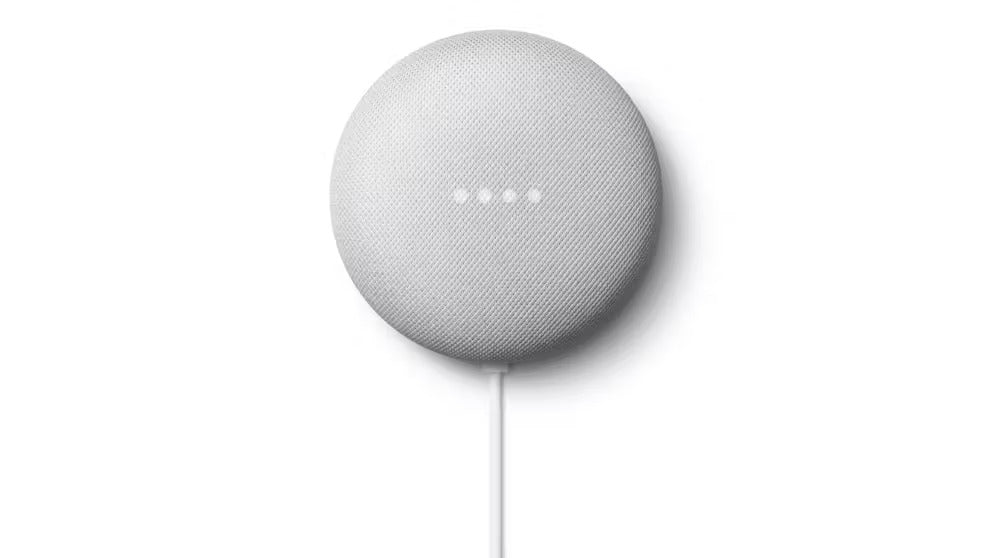 Google Nest Mini – Smart Speaker with Google Assistant – Chalk - Open Never Used - (AU Version) Google