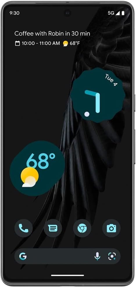 Google Pixel 7, 128GB, Obsidian - (AU Version) - Excellent Refurbished Google