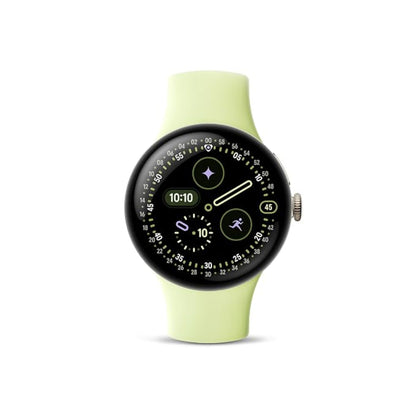 Google Pixel Watch 4 LTE - 41mm, 45mm - Matte Black, Polished Silver, Champagne Gold, Satin Moonstone - Smartwatch - Acceptable - Refurbished Google