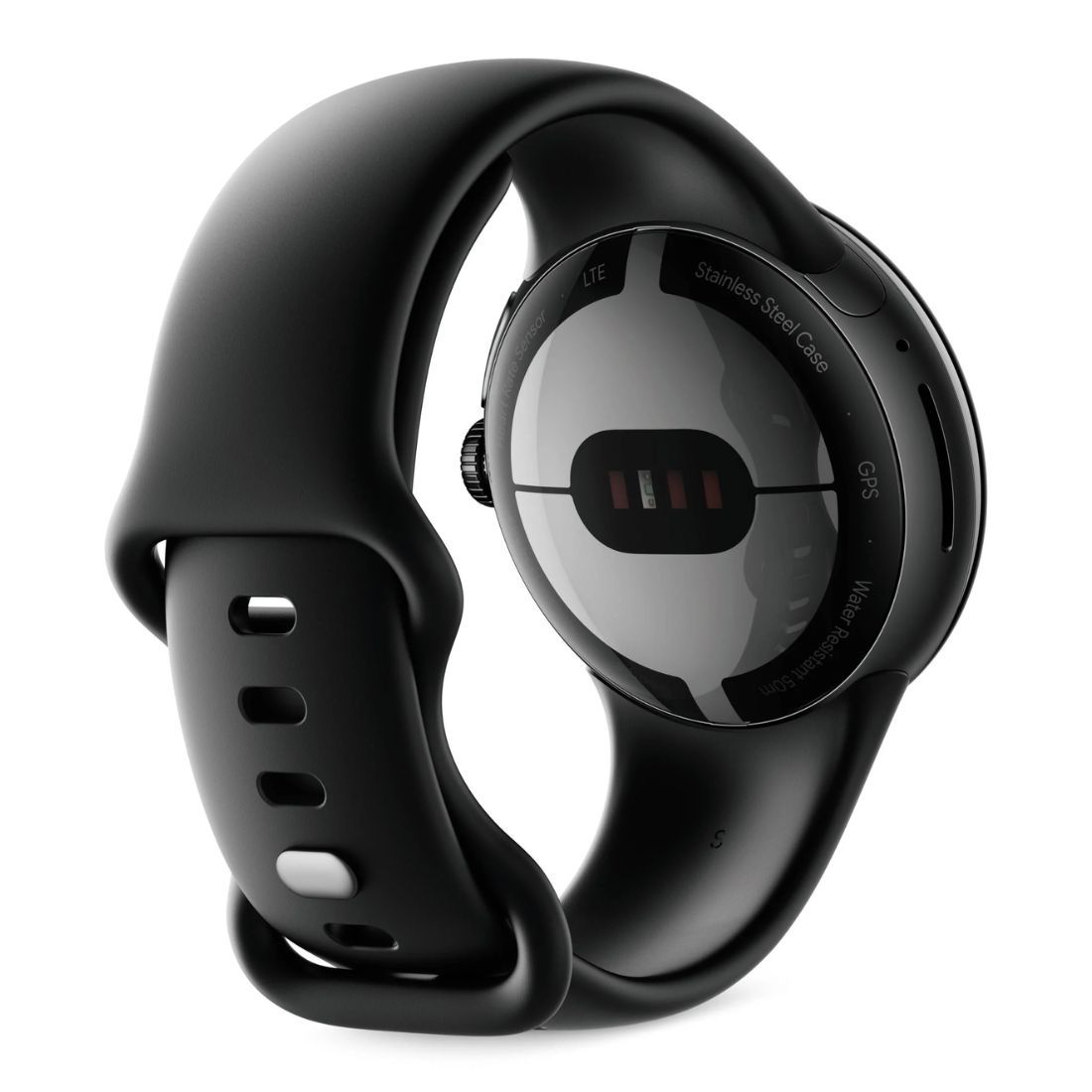 Google Pixel Watch LTE Matte Black Stainless Steel Case with Obsidian Active Band ( Refurbished Grade - C ) Google