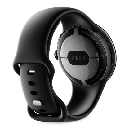 Google Pixel Watch LTE Matte Black Stainless Steel Case with Obsidian Active Band ( Refurbished Grade - C ) Google