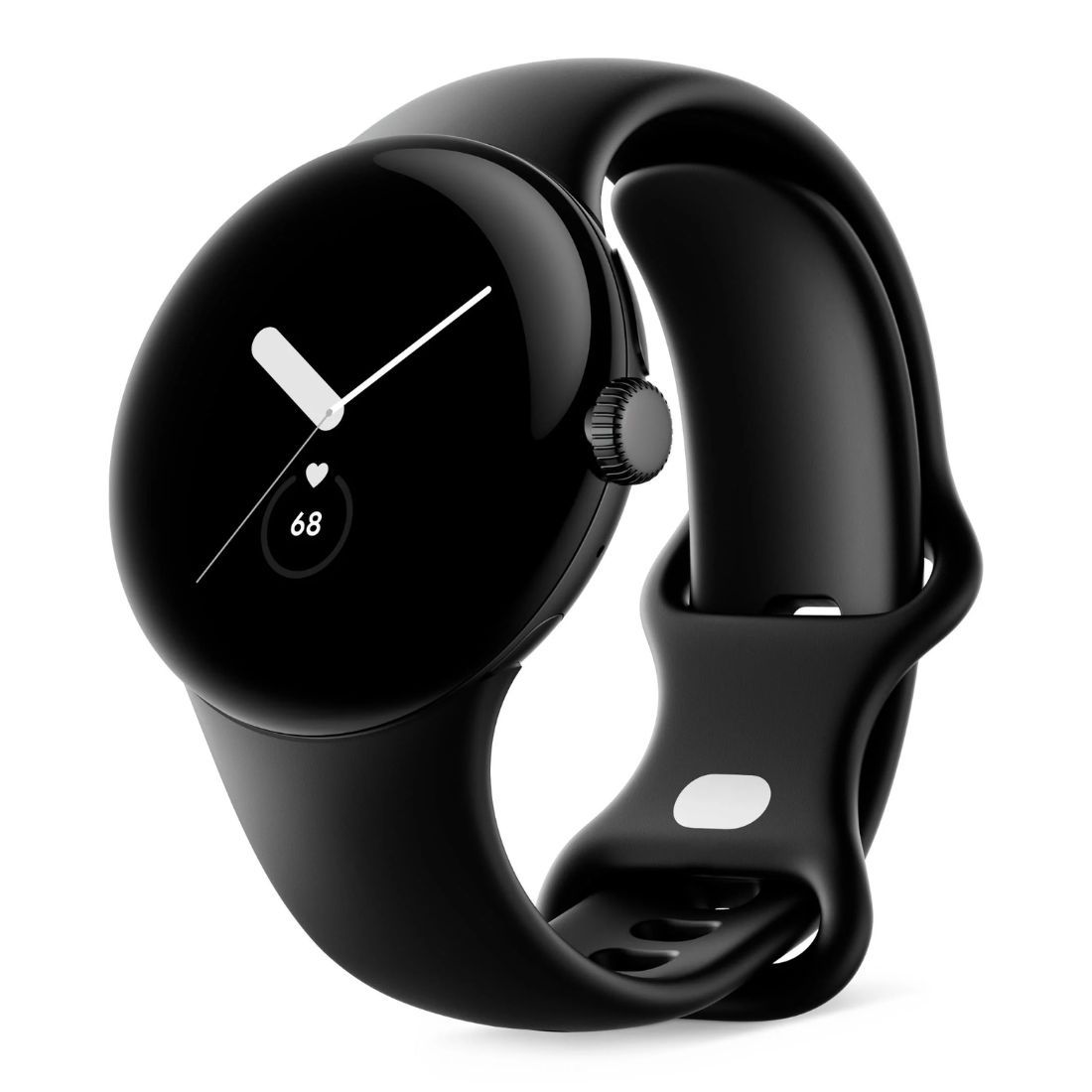Google Pixel Watch LTE Matte Black Stainless Steel Case with Obsidian Active Band ( Refurbished Grade - C ) Google