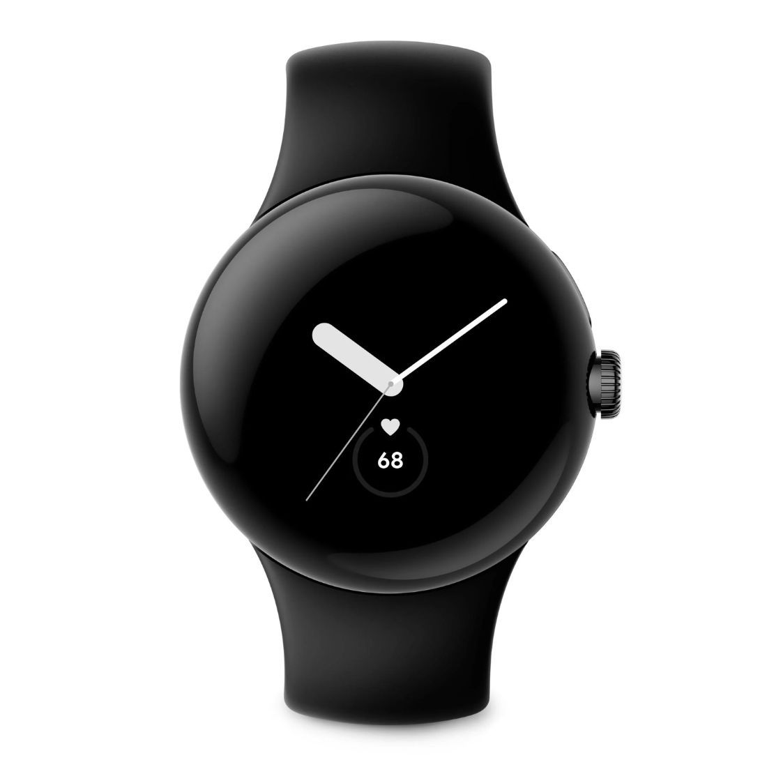 Google Pixel Watch LTE Matte Black Stainless Steel Case with Obsidian Active Band ( Refurbished Grade - C ) Google