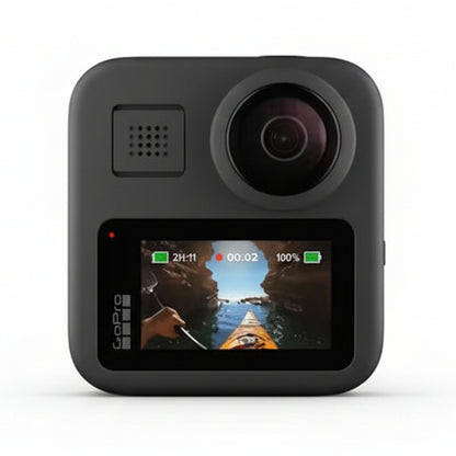 GoPro MAX 360 Action Camera Black underwater demonstrating 5m waterproof capability

