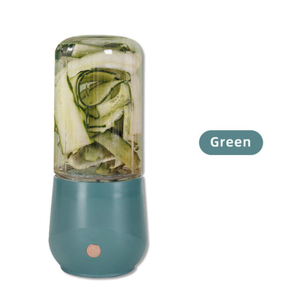 Green Compact Portable Blender - USB Rechargeable Mini Juicer Cup with 4 Blades Tristar Online