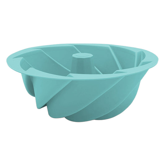 Green Non-Stick Silicone Cyclone Cake Pan Set (10 Molds) - Perfect for Desserts Tristar Online
