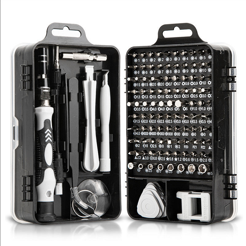 Grey Professional 115-in-1 Precision Screwdriver Set - Magnetic Repair Tool Kit for PC, Laptop, Phone & Electronics Tristar Online