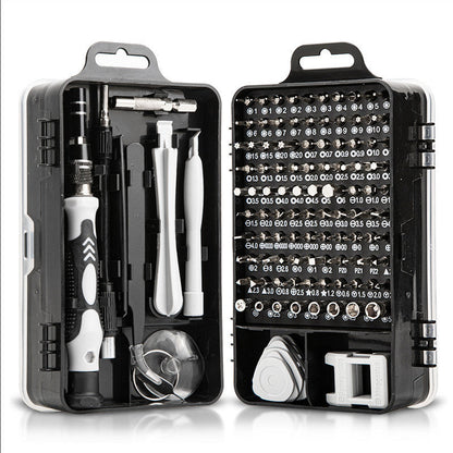 Grey Professional 115-in-1 Precision Screwdriver Set - Magnetic Repair Tool Kit for PC, Laptop, Phone & Electronics Tristar Online