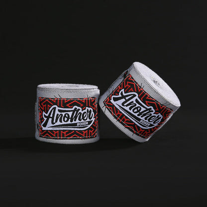 Grey Spider Pro Grade 5m Boxing Hand Wraps - Printed Elastic Bandages for Training & Combat Sports (1 Pair) Tristar Online