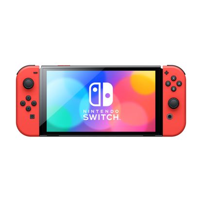 Nintendo Switch Console OLED Model - Mario Red Edition - Excellent - Refurbished Nintendo